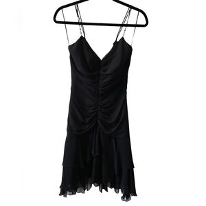 Elegant Black Cocktail Dress, ABS size 6